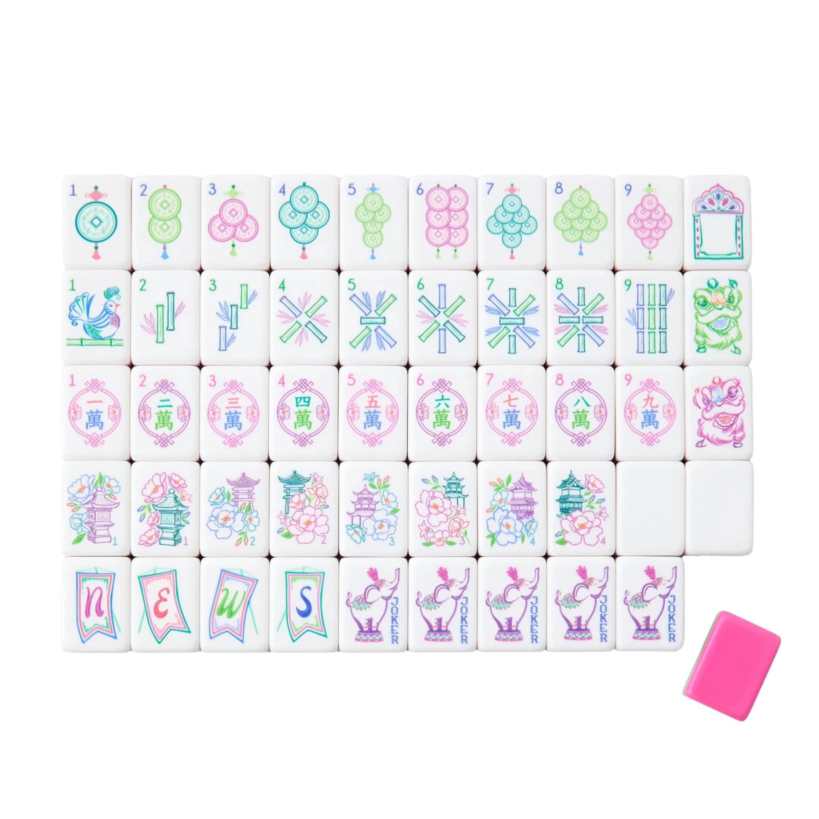 Amara Mahjong Tiles - Oh My Mahjong - Gaines Jewelers