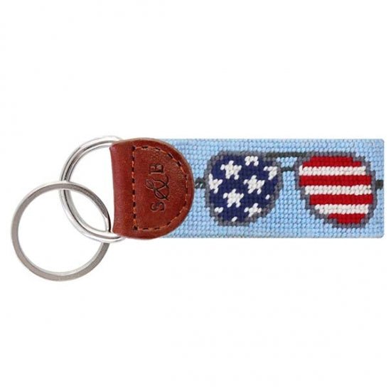 American Aviators Needlepoint Key Fob - Gaines Jewelers