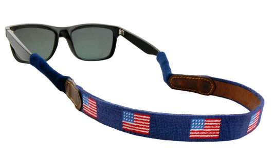 American Flag Sunglass Strap Smathers and Branson - Gaines Jewelers