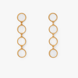 Amy Multi-Bezel Drop Earring - Brackish - Gaines Jewelers