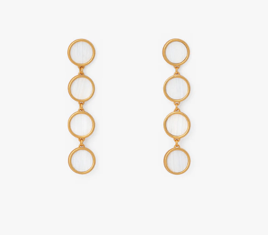 Amy Multi-Bezel Drop Earring - Brackish - Gaines Jewelers