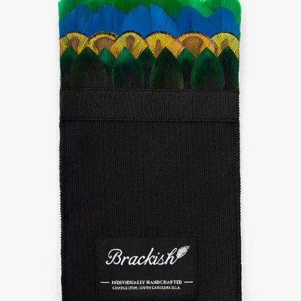Andros Towne Pocket Square - Brackish - Gaines Jewelers