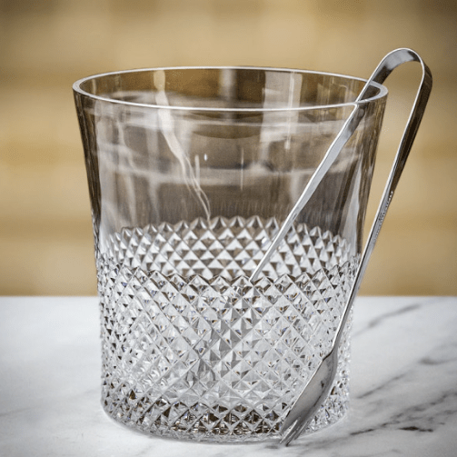 *Antibes Ice Bucket with set of Tumblers - Royal Brierley - Gaines Jewelers
