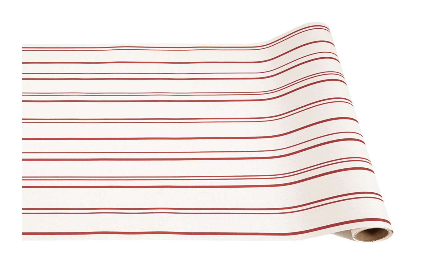 Antique Red Stripe Runner - 20" x 25' - Hester & Cook - Gaines Jewelers