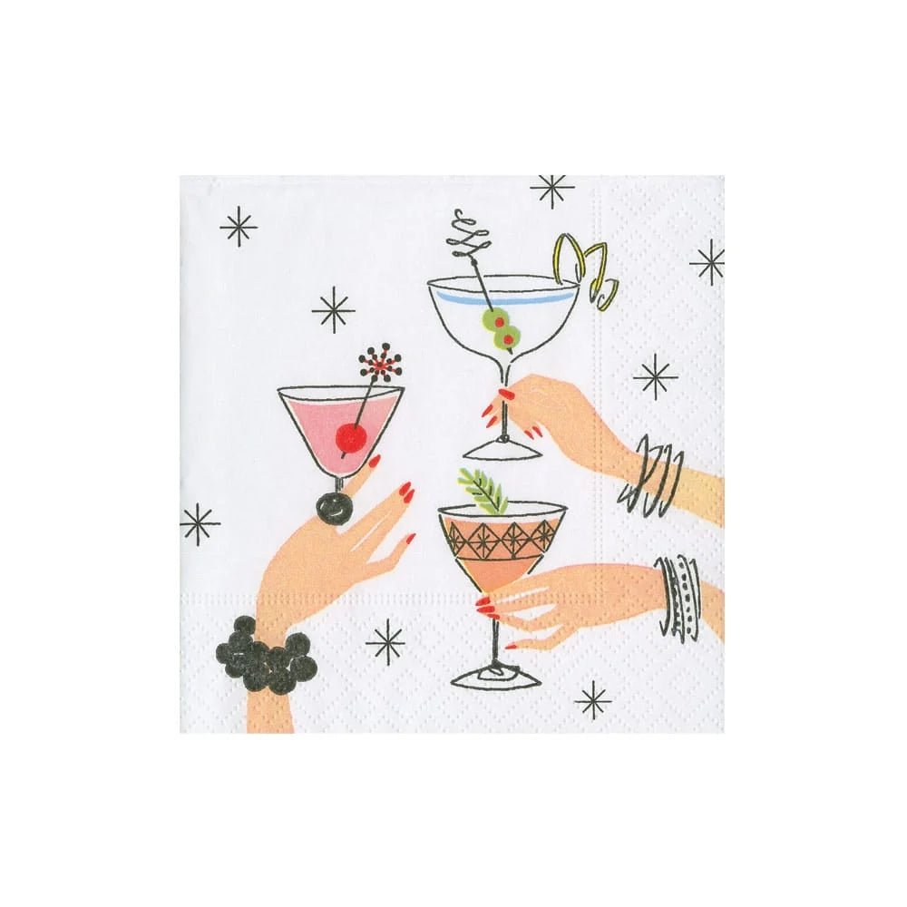 Aperitivo Cocktail Napkin - Caspari - Gaines Jewelers