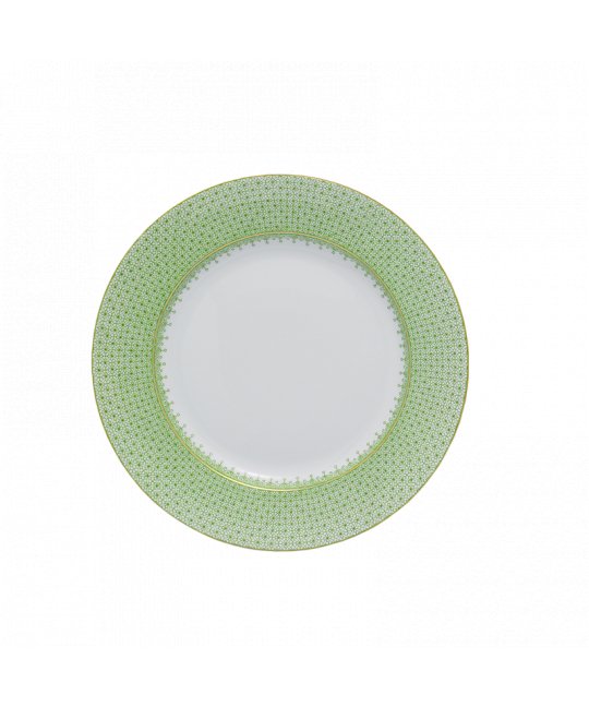 Apple Green Lace Bread & Butter Plate - Mottahedeh - Gaines Jewelers