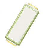 APPLE GREEN LACE SANDWICH TRAY - Mottahedeh - Gaines Jewelers