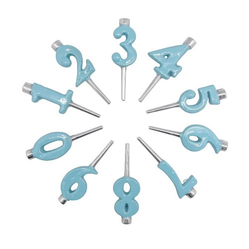 Aqua Candle Holder Set - Gaines Jewelers