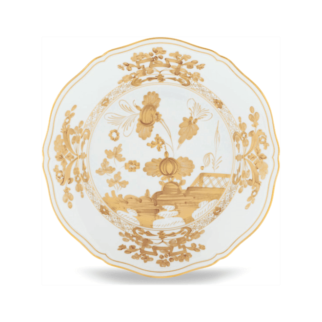 Aurum Oriente Itaiano Dinner Plate - Ginori 1735 - Gaines Jewelers