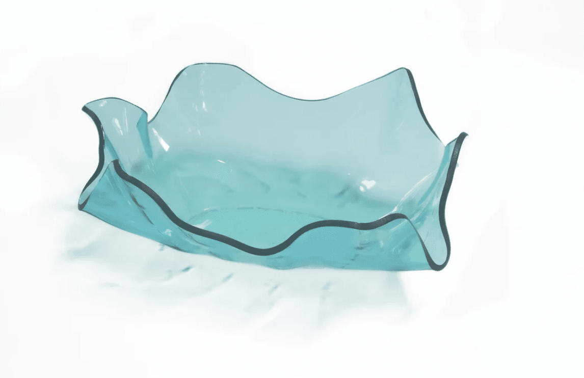 Azure Sculpture - Annieglass - Gaines Jewelers