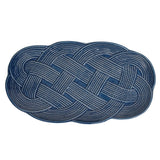 Le Panier Mystic Knot 15" Hostess Tray - Denim - Juliska