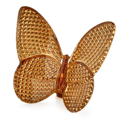 Baccarat Diamant 20kt Gold Lucky Butterfly - Gaines Jewelers