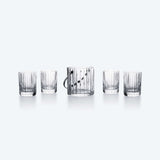 Baccarat Harmonie Set of 4 Tumblers with Ice Bucket - Harmonie on the Rocks - Gaines Jewelers
