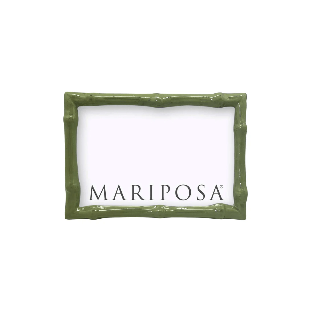 Bamboo 4x6 Green Picture Frame - Mariposa - Gaines Jewelers