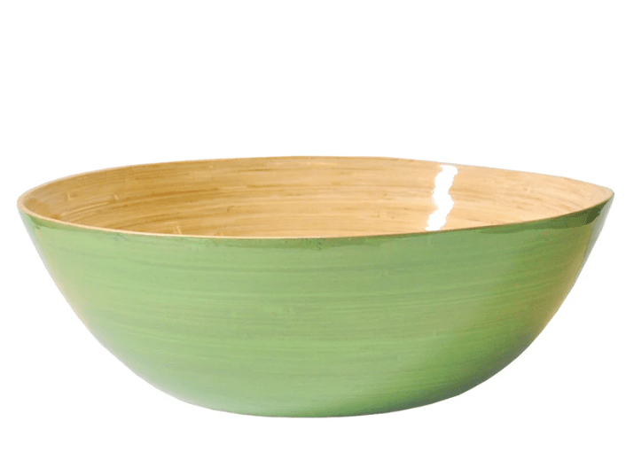 Bamboo Banquet Bowl - Pastel Green - Albert - Gaines Jewelers