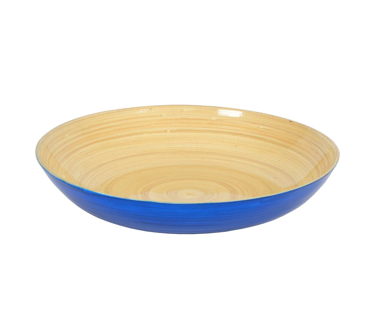 Bamboo Fruit Bowl - Blue - Albert L. - Gaines Jewelers