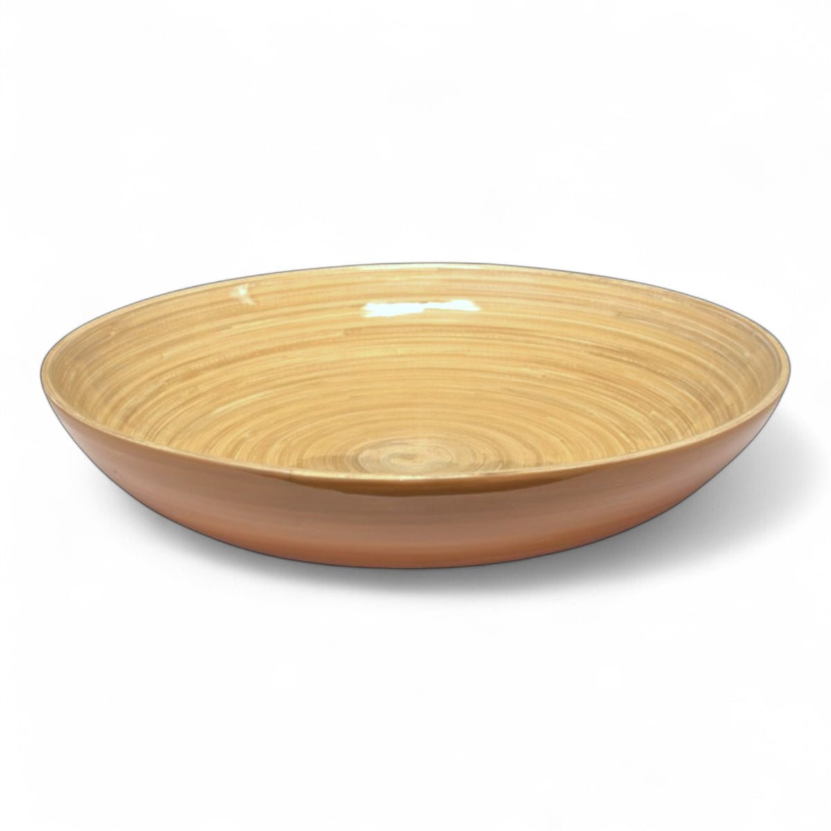Bamboo Fruit Bowl - Caramel - Albert L. - Gaines Jewelers