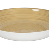Bamboo Fruit Bowl - White - Albert - Gaines Jewelers