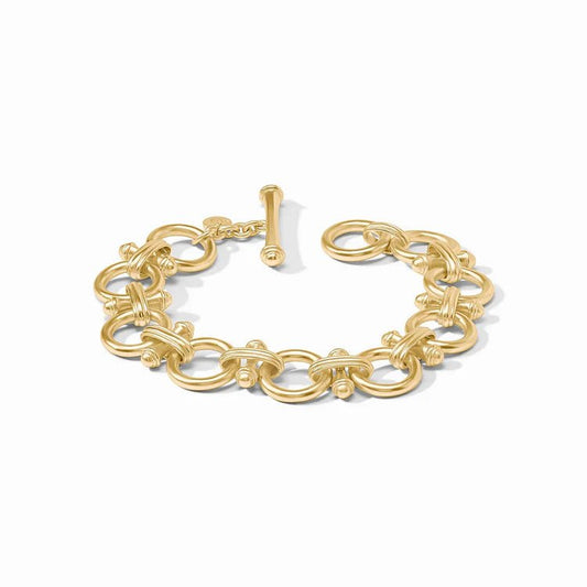 Bamboo Link Bracelet - Gold - OS - Julie Vos - Gaines Jewelers