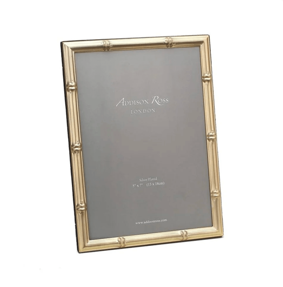 Bamboo Matte Gold Photo Frame - Addison Ross - Gaines Jewelers