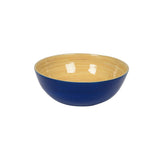 Bamboo Salad Bowl - Blue - Albert L. - Gaines Jewelers