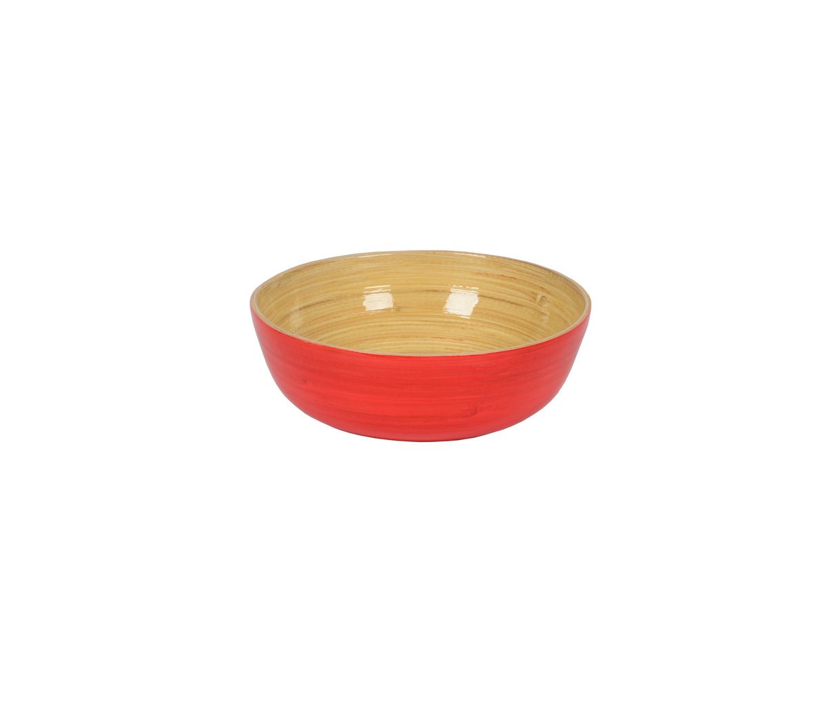 Bamboo Side Bowl - Orange - Albert L. - Gaines Jewelers
