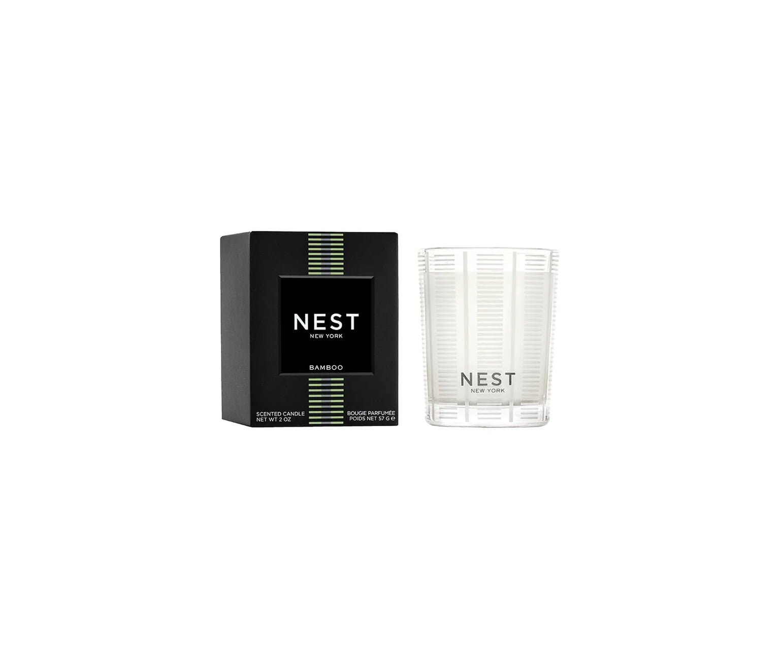 Bamboo Votive Candle - Nest - Gaines Jewelers