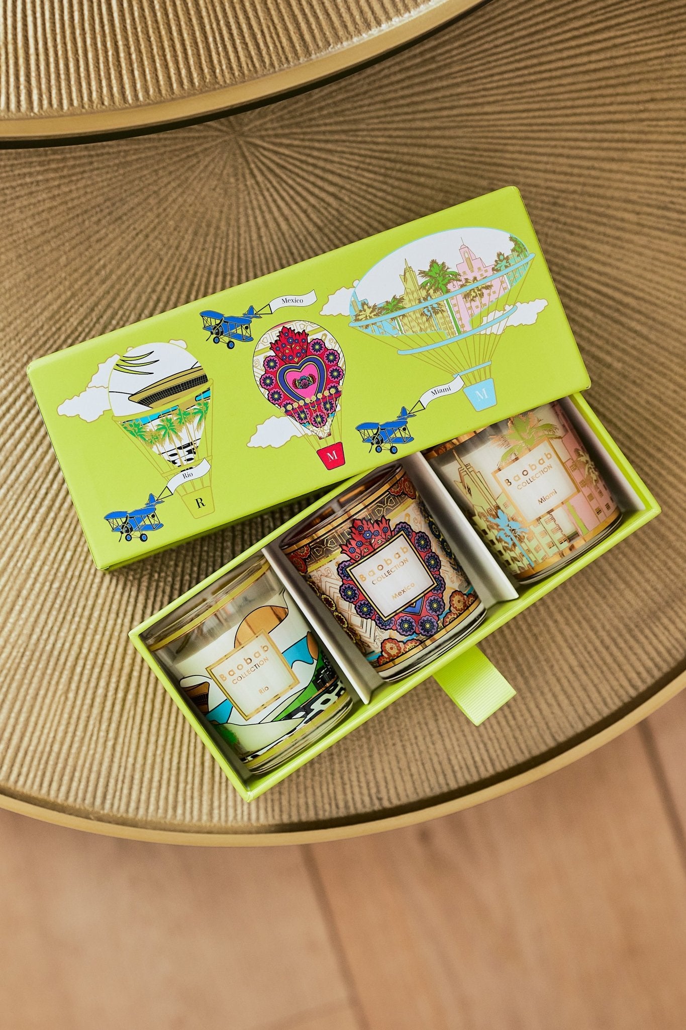 Baobab Candle - Trio Set (Rio - Mexico - Miami) - Gaines Jewelers