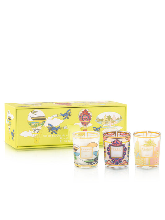 Baobab Candle - Trio Set (Rio - Mexico - Miami) - Gaines Jewelers