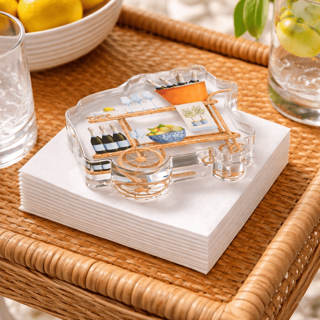 Bar Cart Acrylic Napkin Weight - Maven Home - Gaines Jewelers
