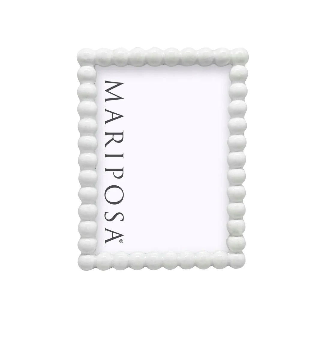 Baubles 5x7 White Picture Frame - Mariposa - Gaines Jewelers