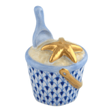 Beach Bucket in Sapphire - Herend - Gaines Jewelers