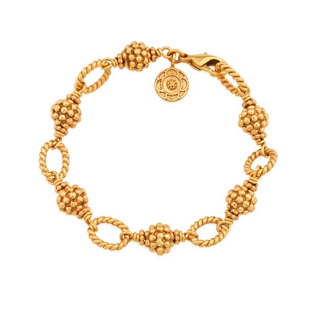 Bead Bracelet - 7"+2" - Gold- Capucine De Wulf - Gaines Jewelers