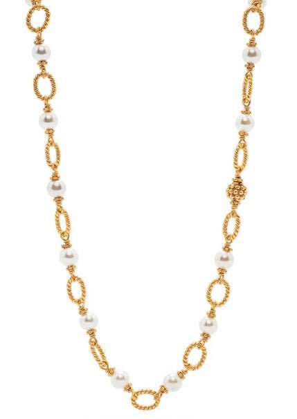 Berry & Bead 24" Chain - Pearl - Capucine De Wulf - Gaines Jewelers