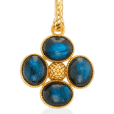 Berry Clover Double Sided Pendant - Blue Labradorite - Capucine De Wulf - Gaines Jewelers