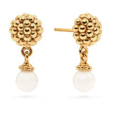 Berry Drop Stud Earrings - Pearl - Capucine De Wulf - Gaines Jewelers