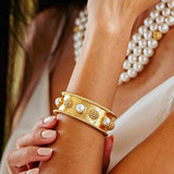 Berry Gem Cuff - Pearl - Capucine De Wulf - Gaines Jewelers