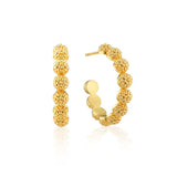 Berry Icon Small Hoops Earrings - Gold - Capucine De Wulf - Gaines Jewelers