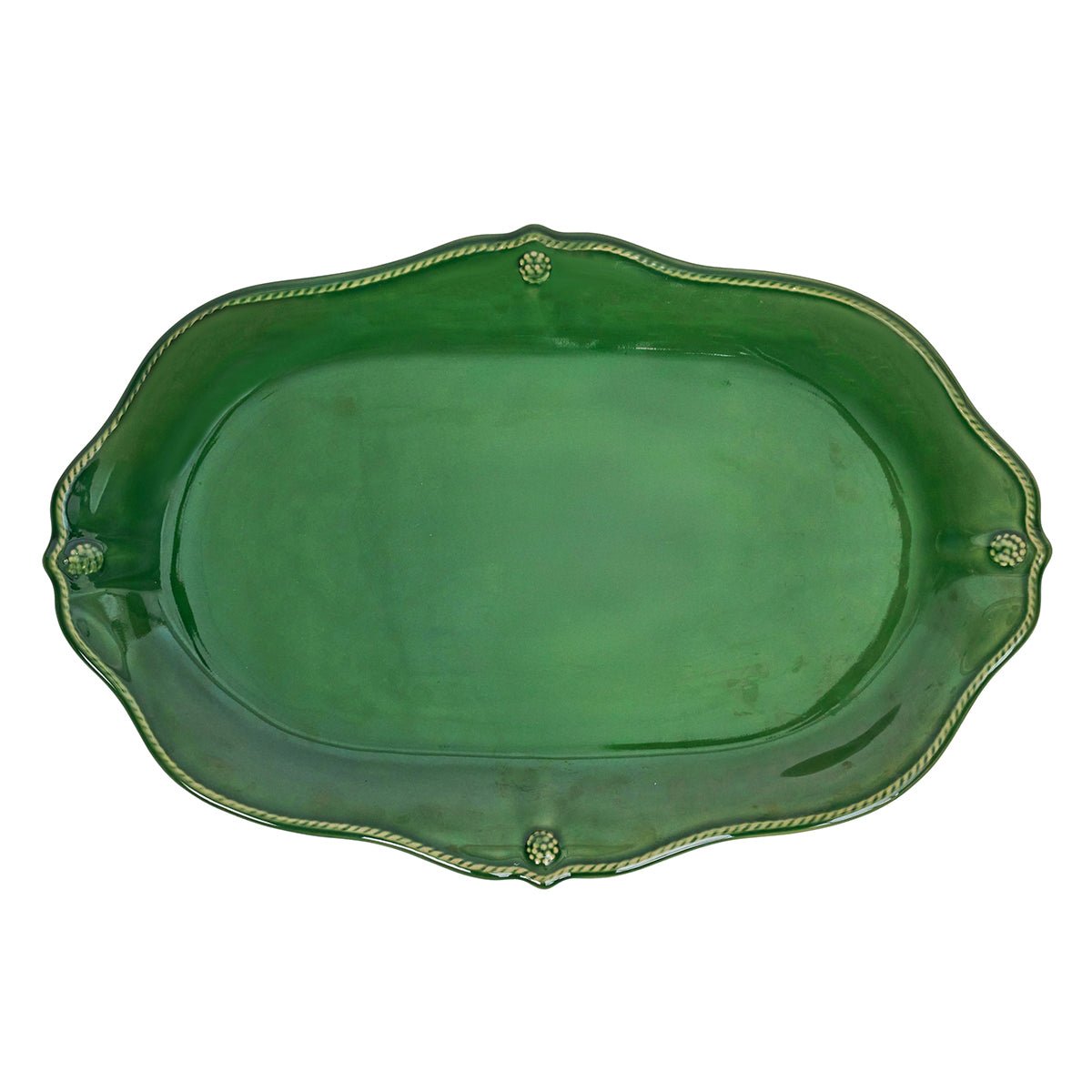 Berry & Thread 16" Platter - Basil - Juliska - Gaines Jewelers