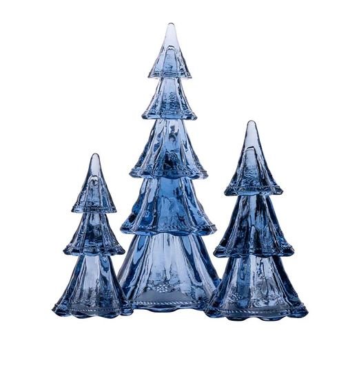 Berry & Thread 16" Tree Set of 3 - Blue - Juliska - Gaines Jewelers