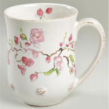 * Berry & Thread Cherry Blossom Sketch Mug - Juliska - Gaines Jewelers