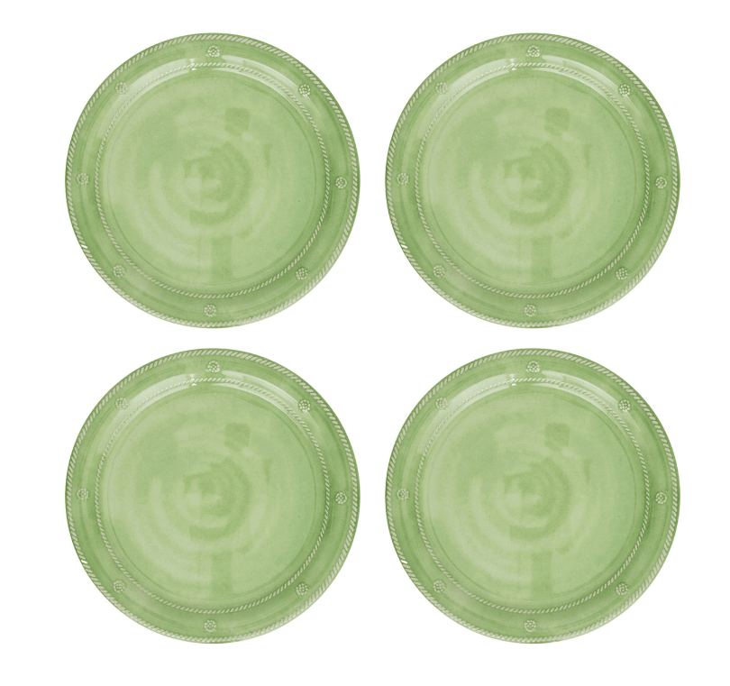 Berry & Thread Melamine Dinner Plate Set/4 - Seagrass - Juliska - Gaines Jewelers