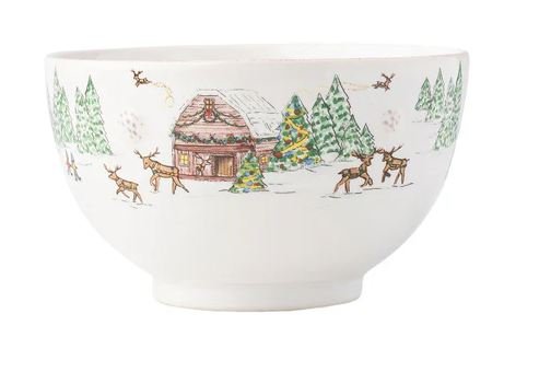 Berry & Thread North Pole Cereal/Ice Cream Bowl - Juliska - Gaines Jewelers