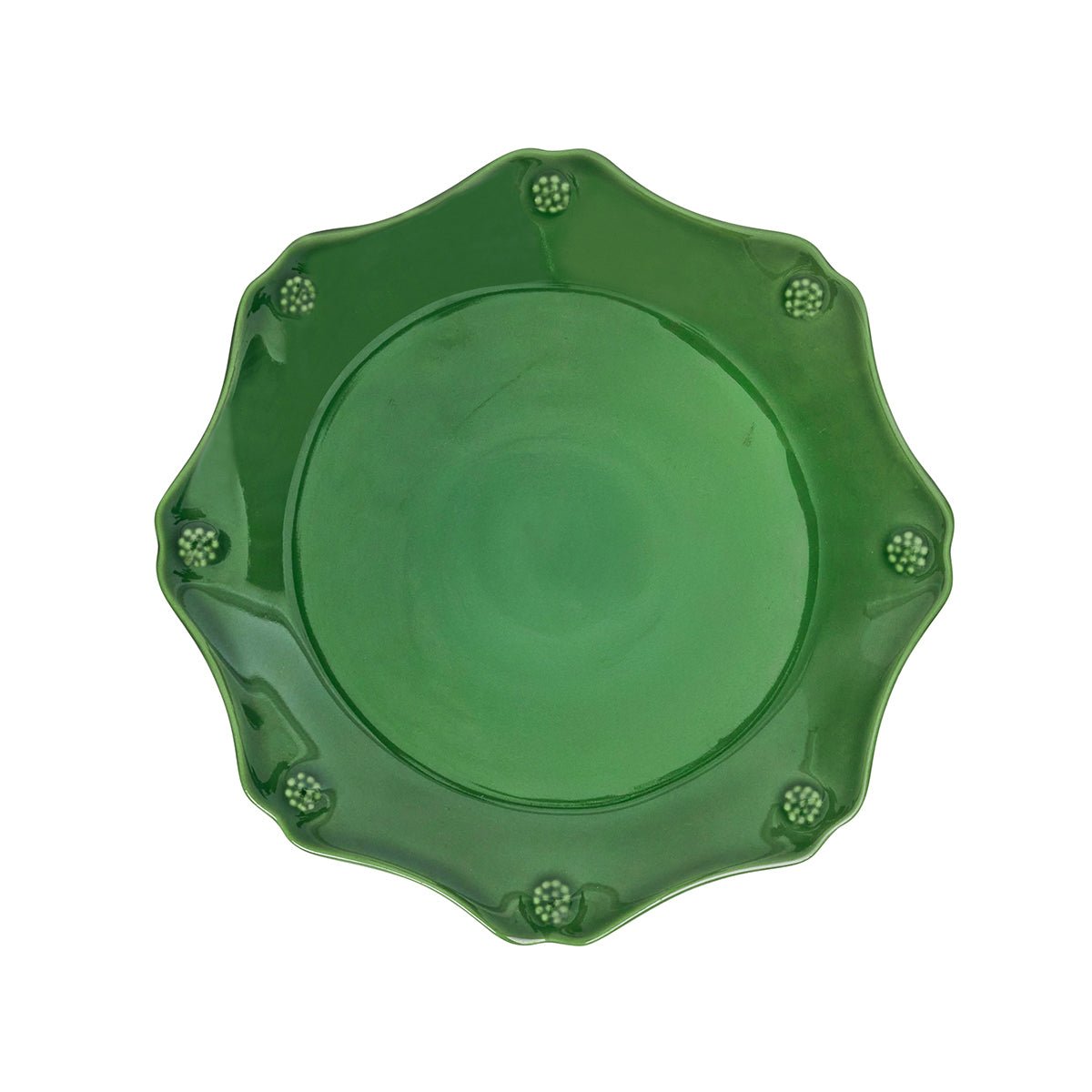 Berry & Thread Scalloped Dessert/Salad Plate - Basil - Juliska - Gaines Jewelers