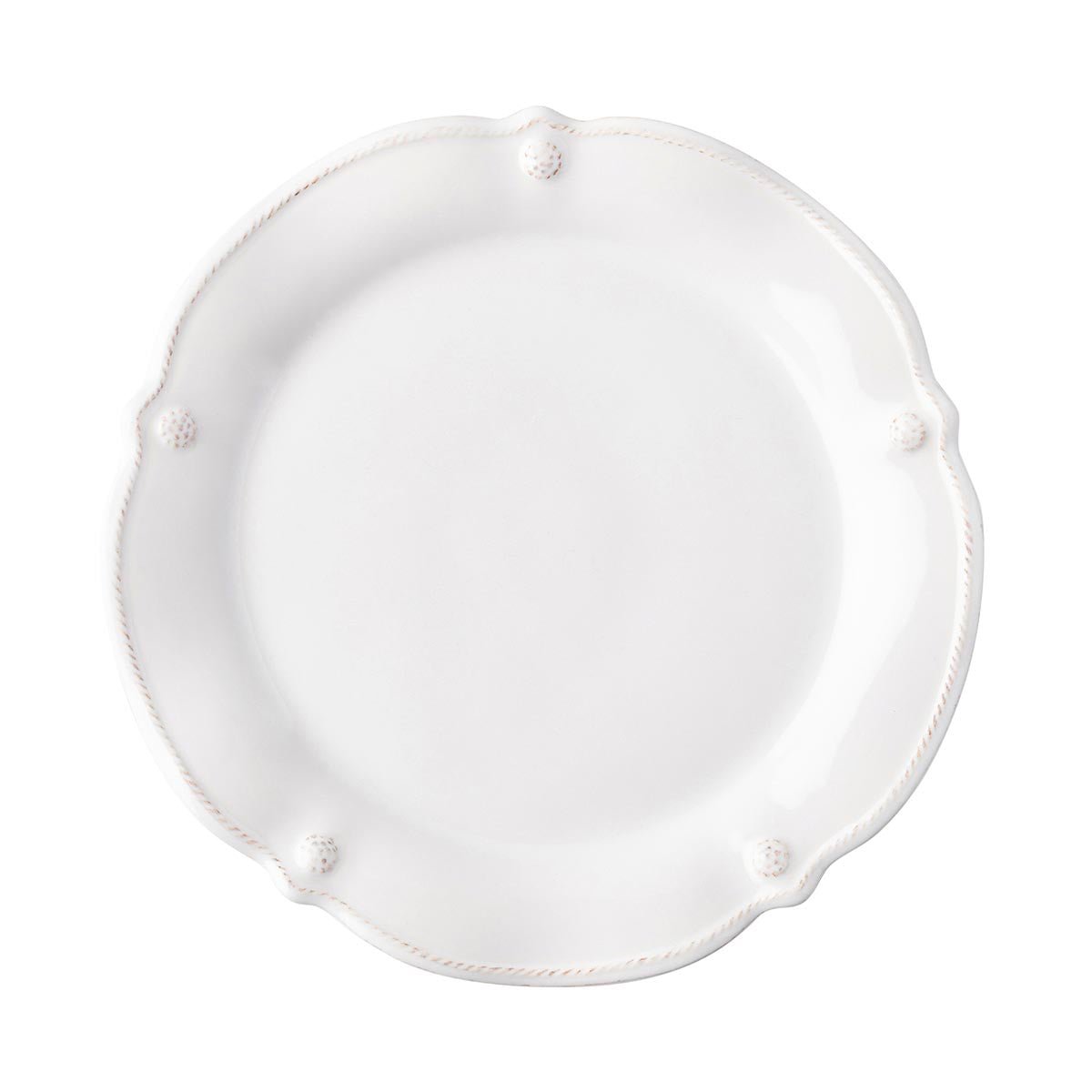 Berry & Thread Whitewash Flared Dessert/Salad Plate - Juliska - Gaines Jewelers