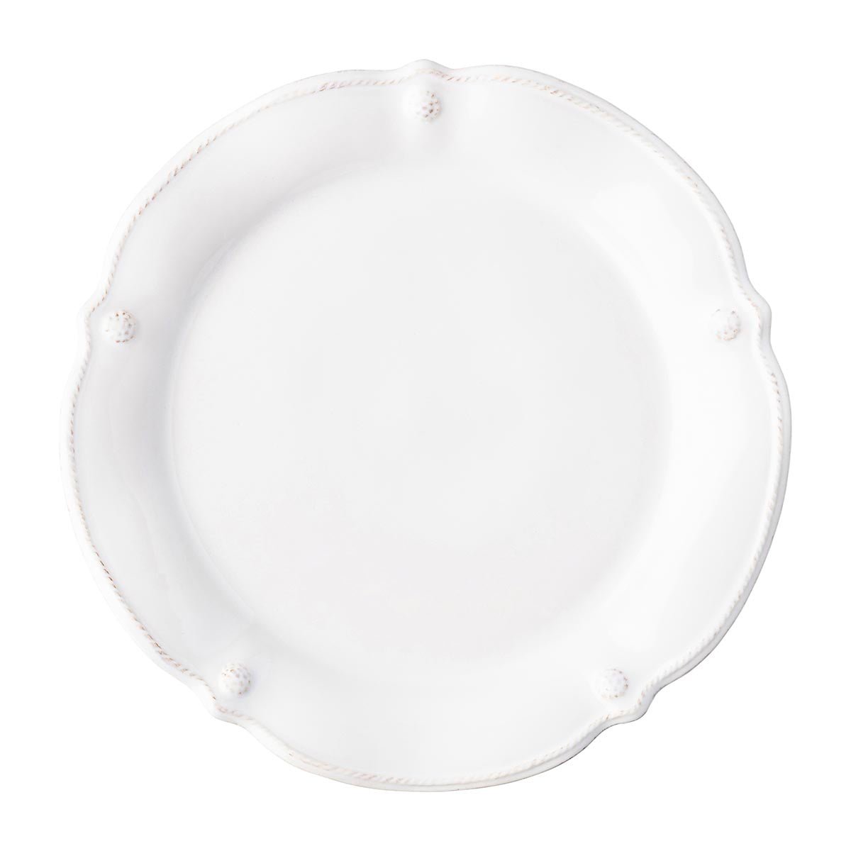 Berry & Thread Whitewash Flared Dinner Plate - Juliska - Gaines Jewelers