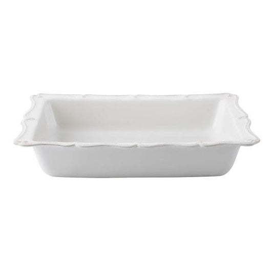 Berry & Thread Whitewash Rectangular Baker - Gaines Jewelers