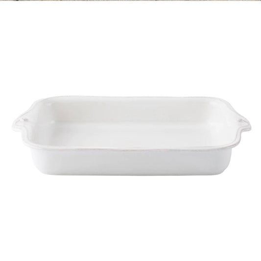 Berry & Thread Whitewash Rectangular Baker - Gaines Jewelers