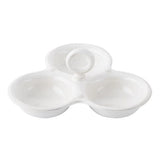 Berry & Thread Whitewash Triple Bowl Server - Juliska - Gaines Jewelers