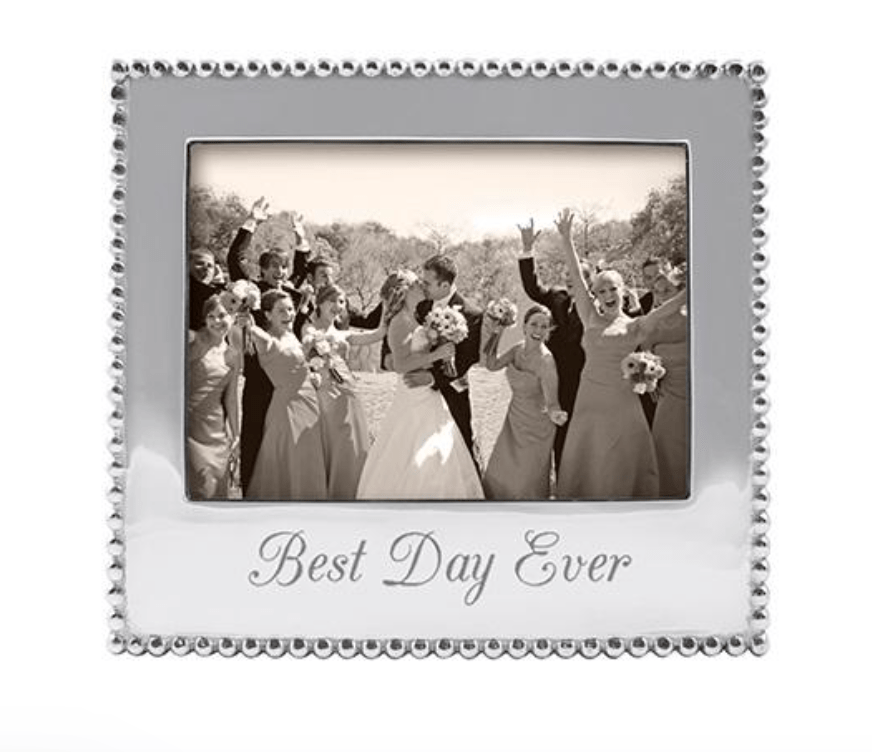 BEST DAY EVER Beaded 5x7 Frame - Mariposa - Gaines Jewelers